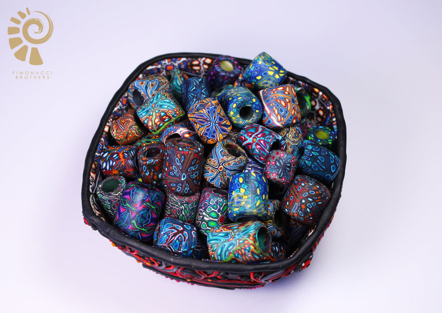 Fimonacci Dread Perlen