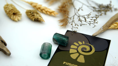 Fluorite Dread Beads – Tube (Set of 2) – view 4