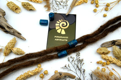 Apatit Dreadlockperlen – Tube (2er-Set) – Ansicht 6