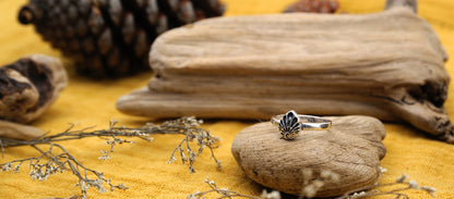 Silberring Muschel-Spirale – 925 Sterling Silber – Ansicht 2