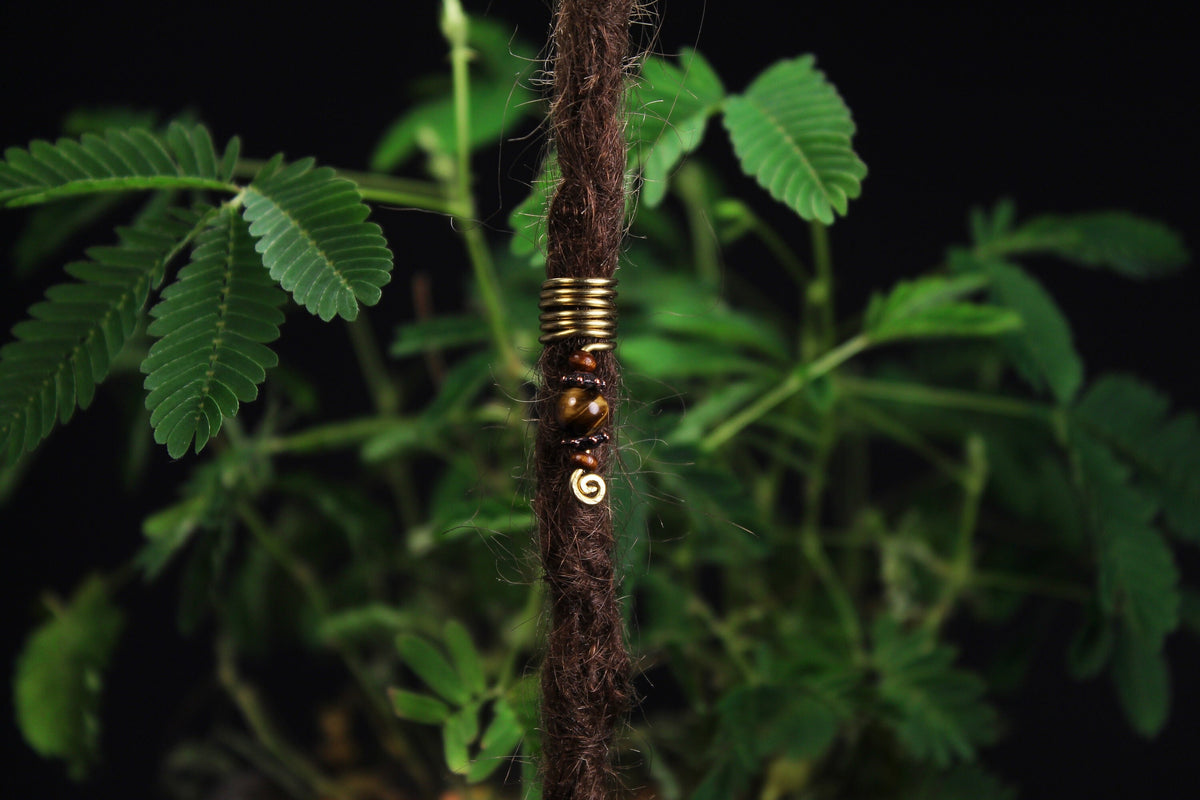 Draht-Dreadperle Boho Modell E