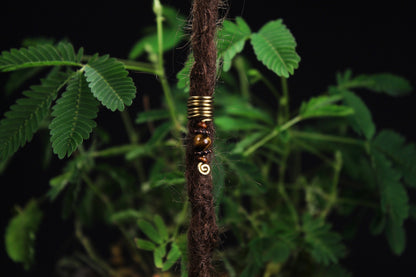 Draht-Dreadperle Boho Modell E