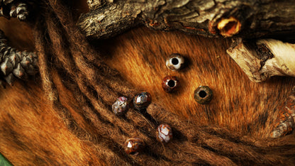 Pietersit Dreadlockperlen – Detail